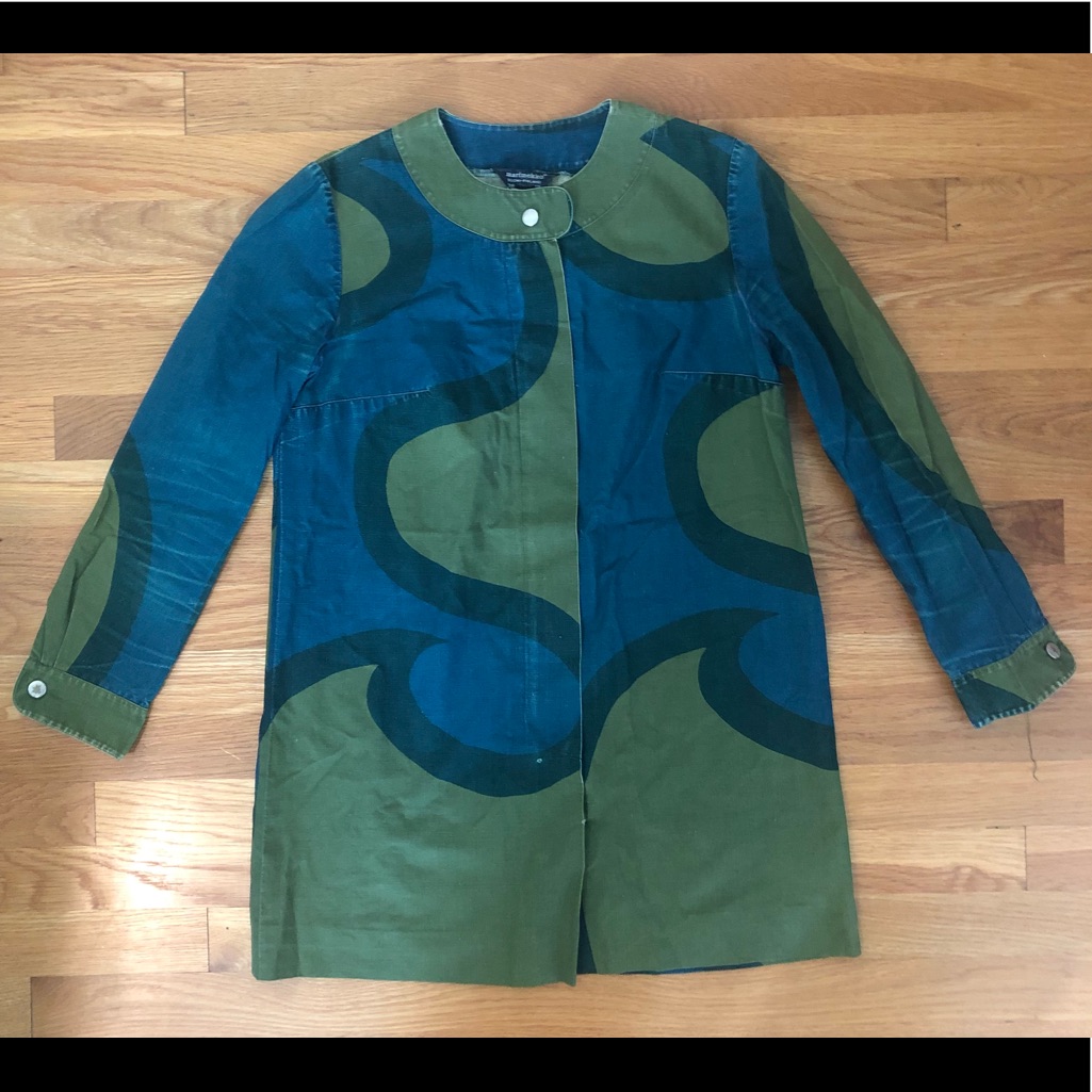 Vintage 1967 Marimekko Shift Dress With Tags